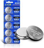 LiCB CR2450 Lithium Battery (pack of 5)