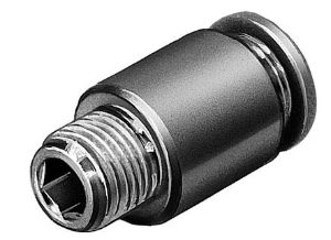 Festo QS Round Male Stud Coupling (BSPT)