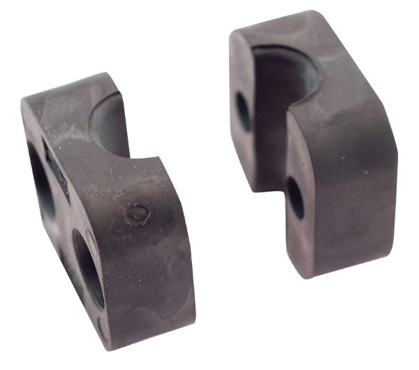 RSB® Single Standard Tube Clamp Jaws Rubber