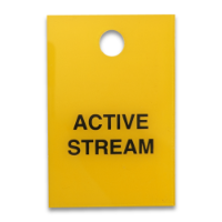 Active Stream Label