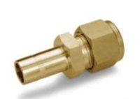 Ham-Let Let-Lok brass metric tube reducer