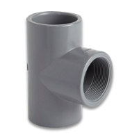 Vale® ABS Plain to Threaded 90° Tee