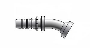 Gates GlobalSpiral™ Caterpillar Flange 22° Swept Elbow