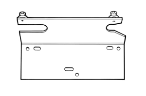 u6 inlet bracket