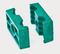 RSB® Twin Tube Clamp Jaws Polypropylene